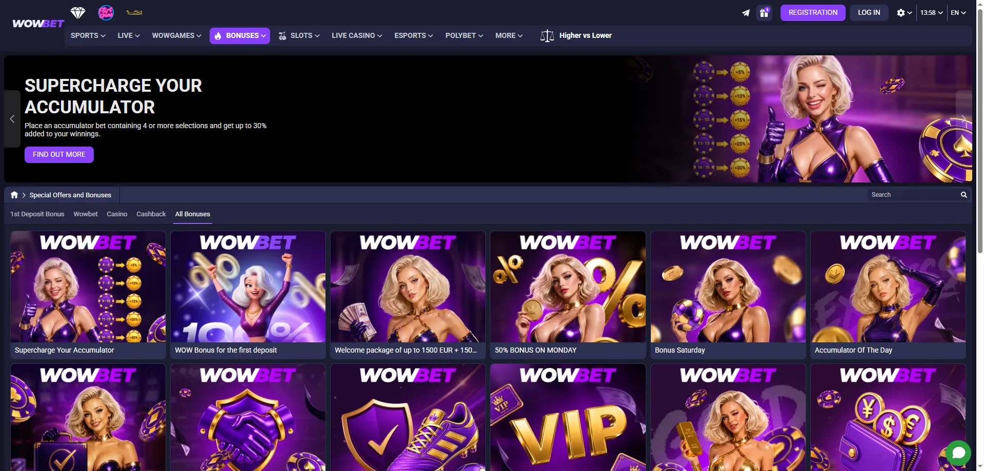 مكافأة الترحيب في wowbet مصر — عروض وكاشباك للاعبين الجدد